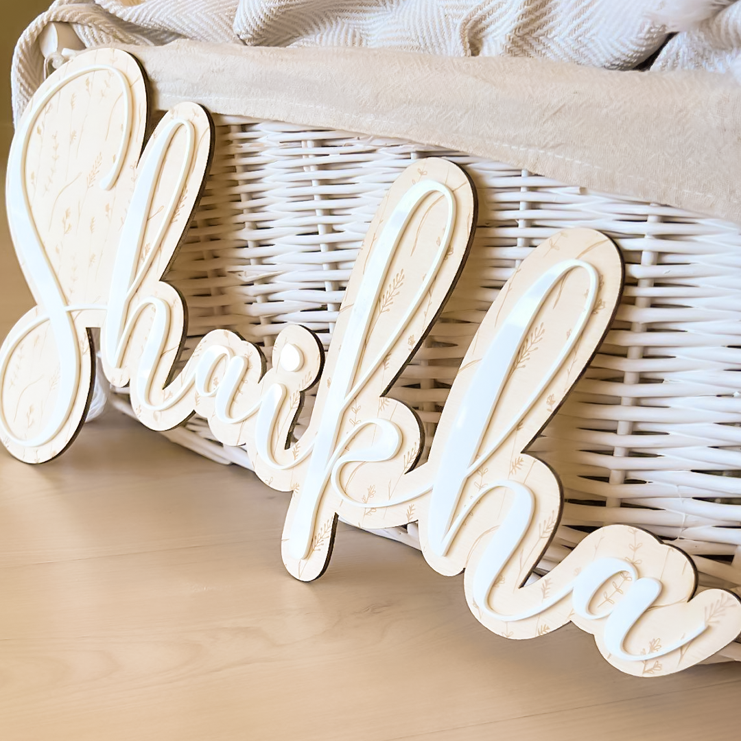Wall Cutout Sign