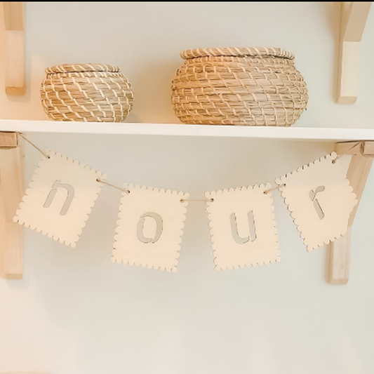 Wooden Garland